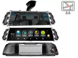 AUTOECHO G07 - зеркальный регистратор на Android с навигатором