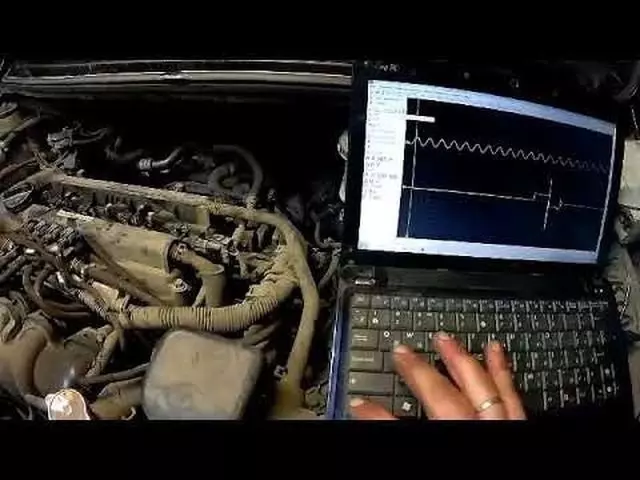 «Проверка» двигателя Kia Optima включена