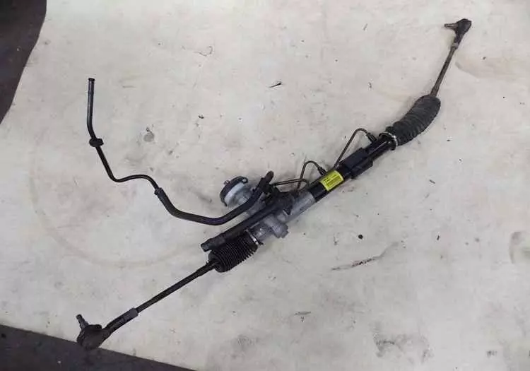 Как подтянуть рулевую рейку Киа Рио (5 видео)