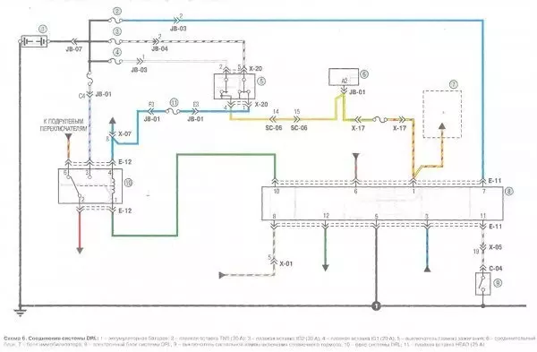 Схема электрооборудования Киа Спектра (5 видео)